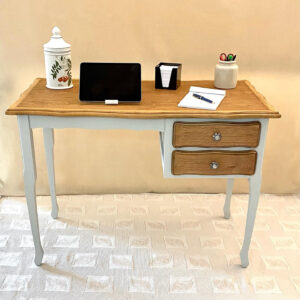 12 - Bureau (1) Bureau bois restauré