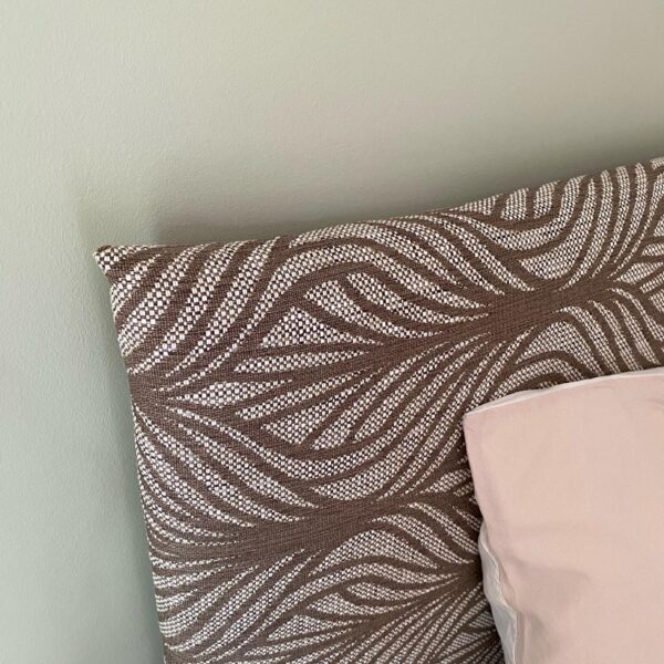 Tête de lit sur-mesure en tissu sur support bois. – Image 3