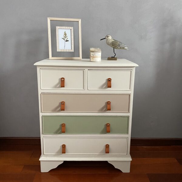 Commode bois restaurée, style Louis Philippe