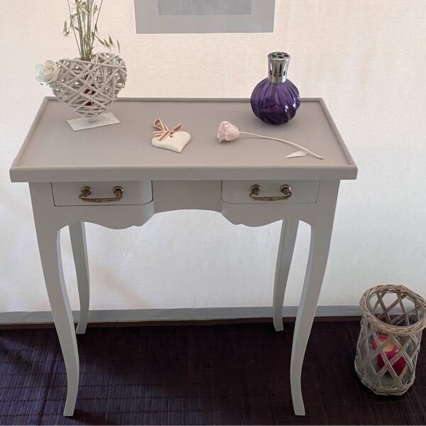 Console ou coiffeuse relookée