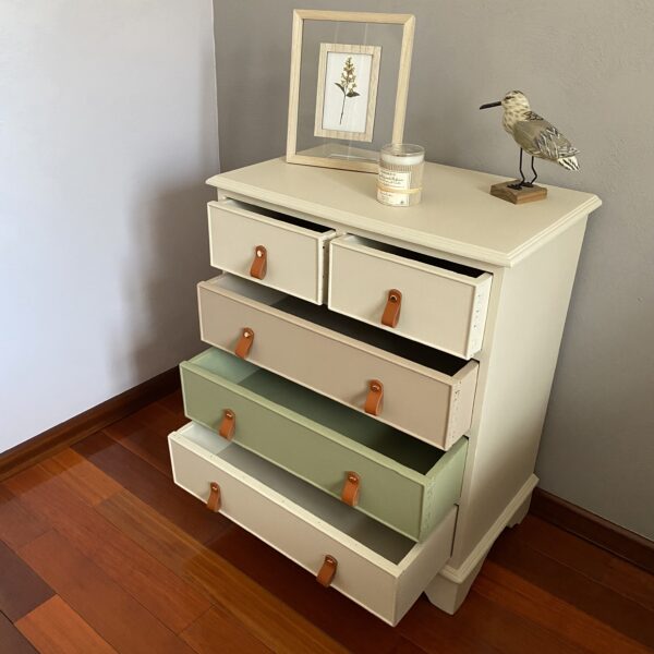 Commode bois restaurée, style Louis Philippe – Image 6
