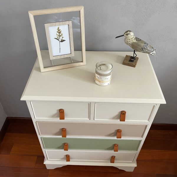 Commode bois restaurée, style Louis Philippe – Image 8