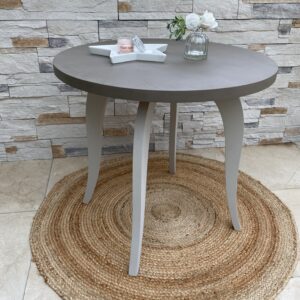 Guéridon / Table basse ronde restauré(e)