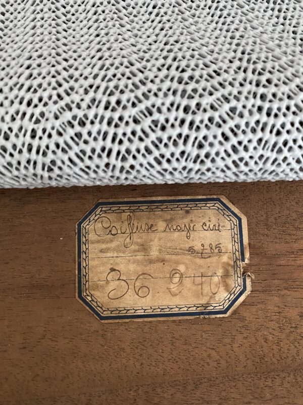 Coiffeuse ancienne restaurée – Image 11