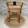 IMG_E8517 Fauteuil(s) restauré(s) en rotin, bambou et lacets en cuir.