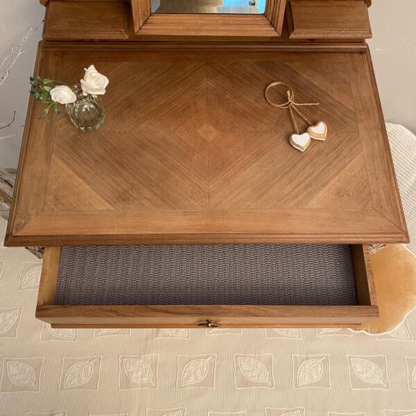 Coiffeuse ancienne restaurée – Image 7