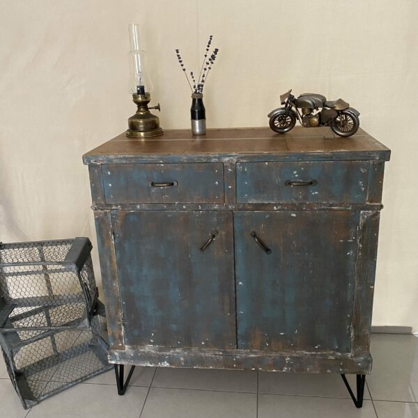 Buffet bois relooké - Style industriel