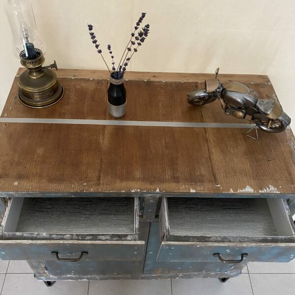 Buffet bois relooké - Style industriel