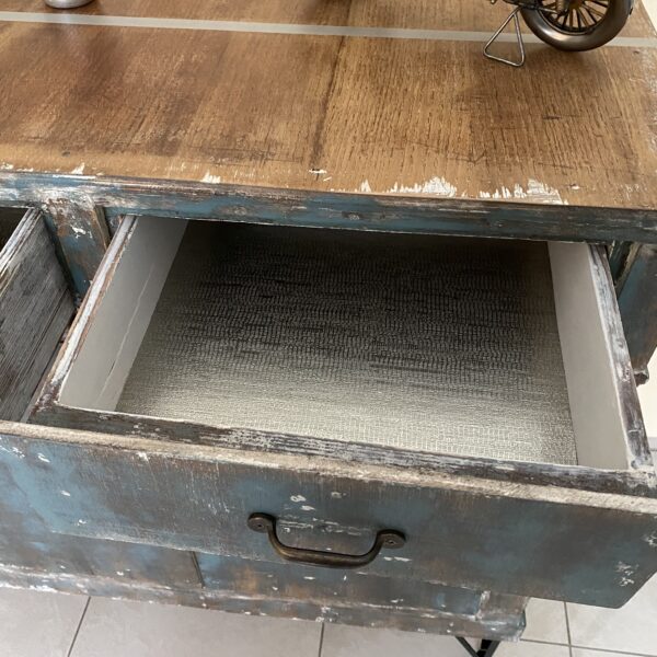 Buffet bois relooké - Style industriel – Image 9