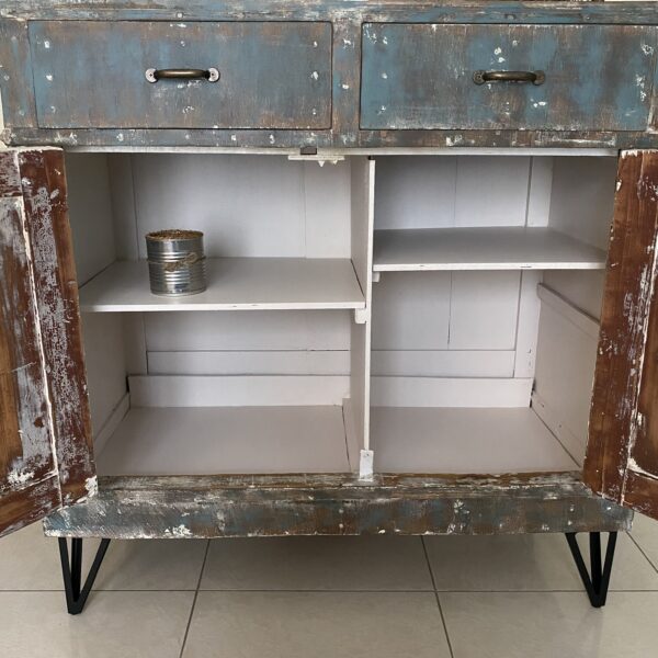 Buffet bois relooké - Style industriel – Image 11