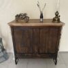 Buffet bois relooké - Style industriel