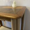 Desserte / Meuble d’appoint en bois relooké(e) - Placage effet damier