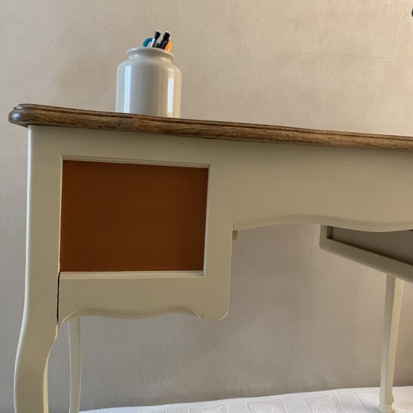 Bureau bois Style Louis XV relooké – Image 15
