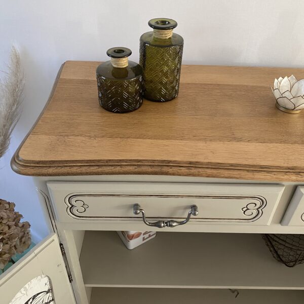 Buffet bois Style Louis XV relooké – Image 6