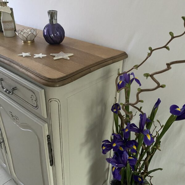 Buffet bois Style Louis XV relooké – Image 16
