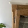 Armoire portes vitrées en bois, relookée – Image 9