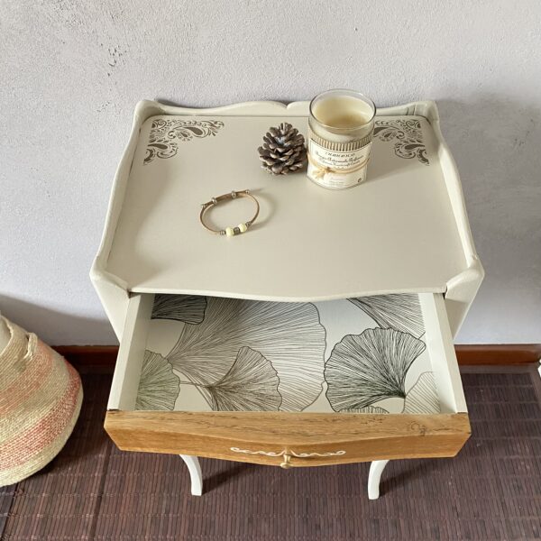 Chevet bois ancien relooké – Image 9