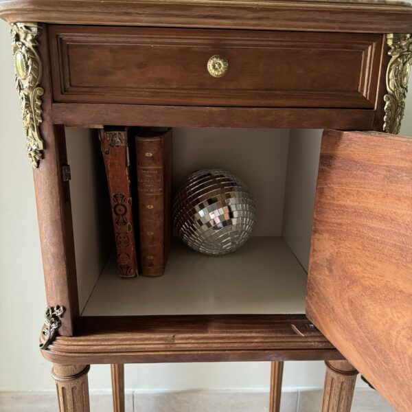 Meuble d'appoint / Chevet de style Louis XVI restauré – Image 3
