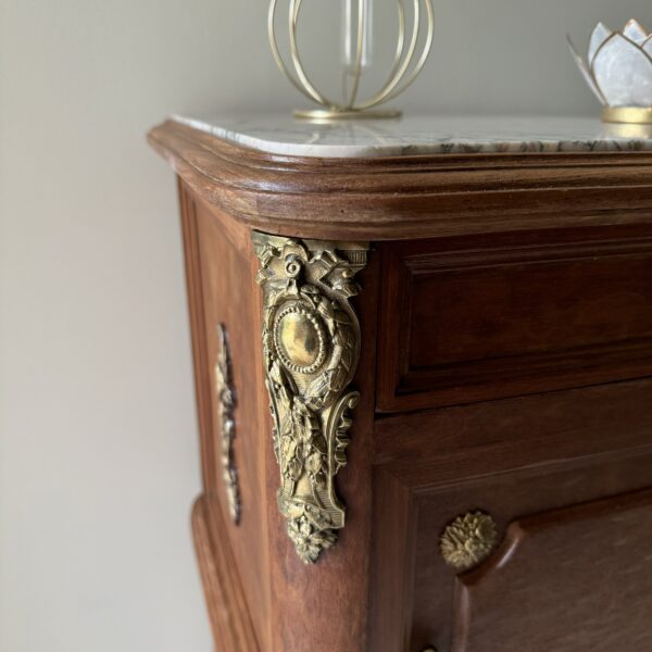 Meuble d'appoint / Chevet de style Louis XVI restauré – Image 7