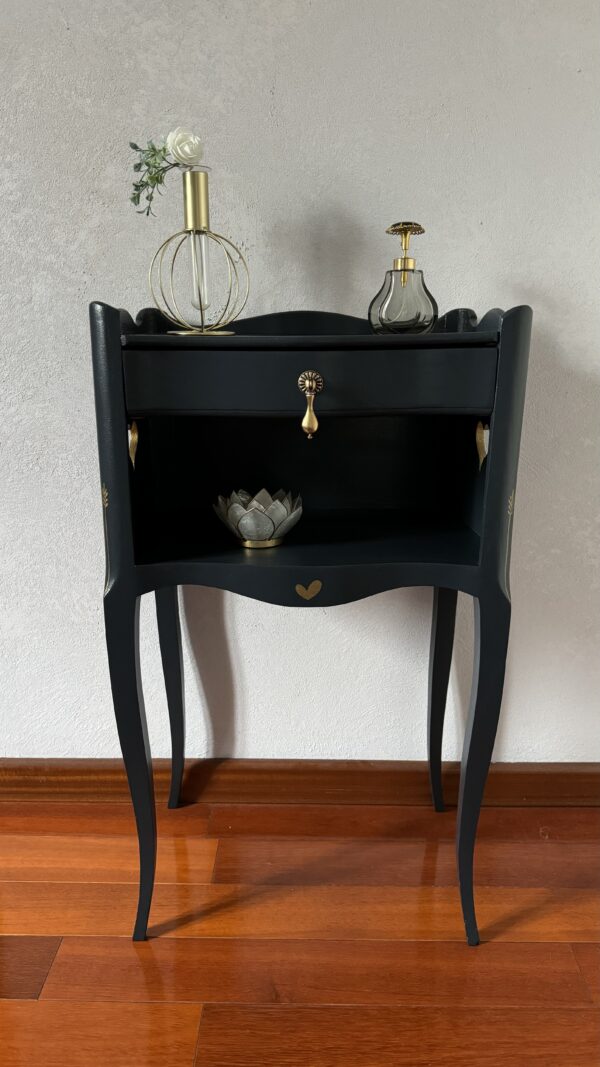 Chevet bois Style Louis XV relooké