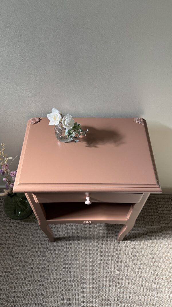 Chevet bois vintage relooké – Image 12