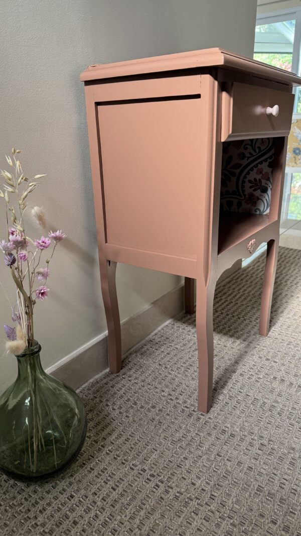 Chevet bois vintage relooké – Image 8